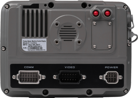 IronOne Display & Controller 背面